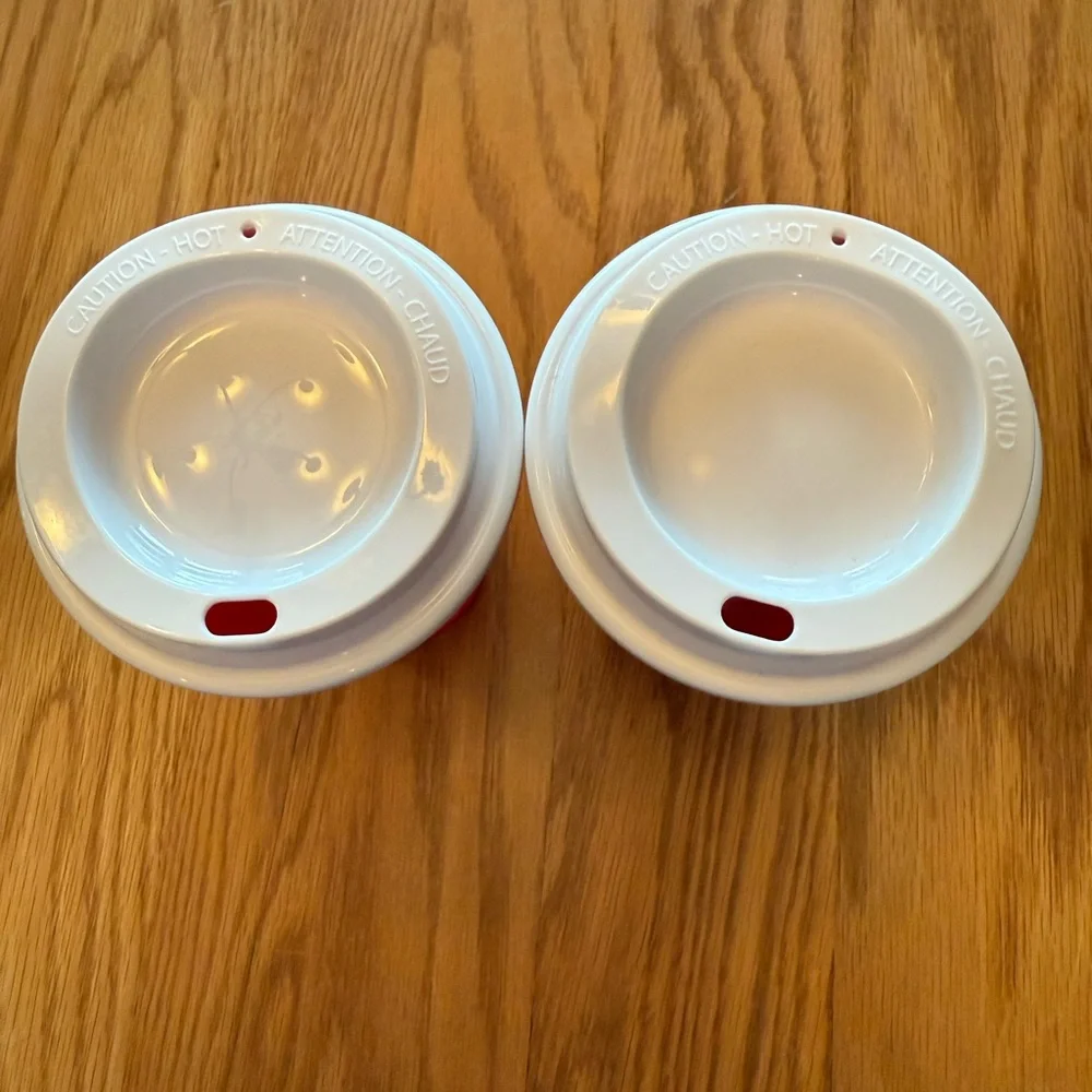 Set of 2 Holiday Starbucks Reusable Cups